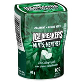 Ice Breakers Spearmint Bottle 82g 4 count - candy